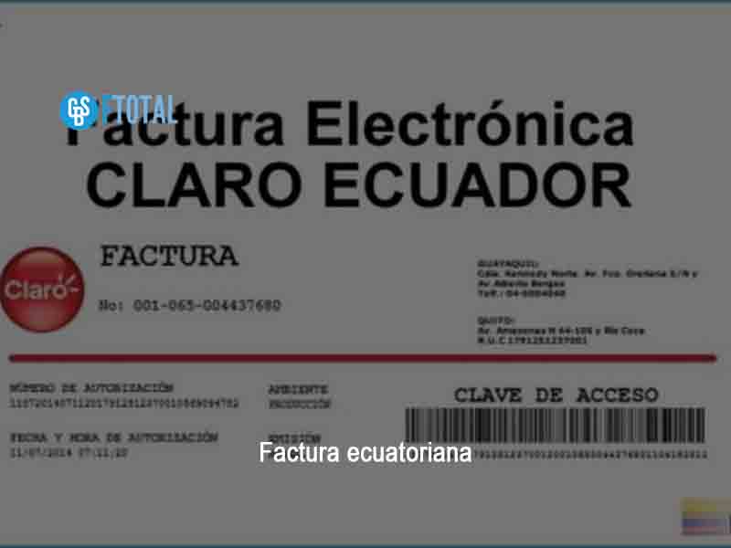 Factura ecuatoriana